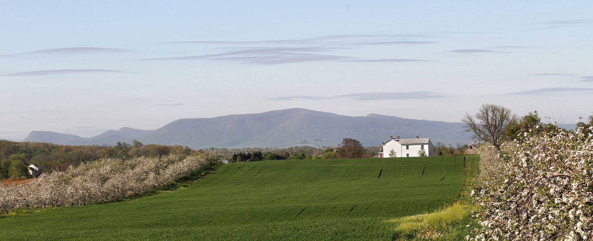 Rolling hills landscape representing county funding and long-range planning